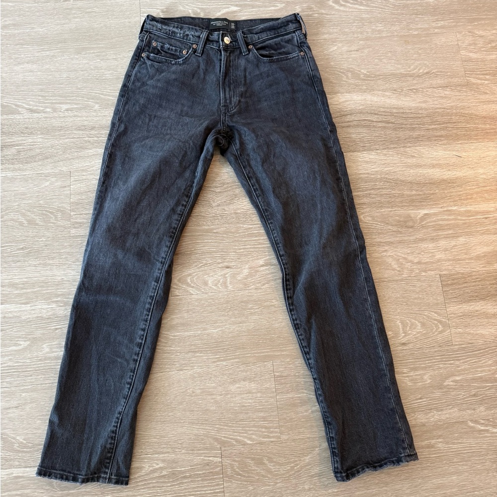 Abercrombie Vintage Wash Straight Jeans